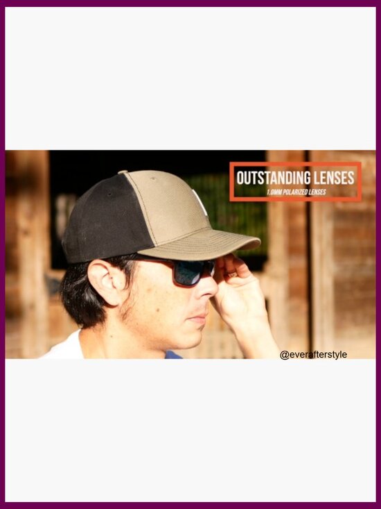 Polarized Sport Sunglasses with Grilamid Frames, UV Protection